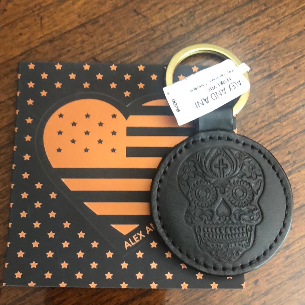 Alex and Ani Calavera Keychain